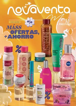 Catálogo NOVAVENTA Máss Prestigio Campaña 1 2026